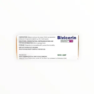 Bivicerin - Hộp 60 viên nang cứng bổ gan Silymarin 70mg 7 Bivicerin - Hộp 60 viên nang cứng bổ gan Silymarin 70mg - hộp 3