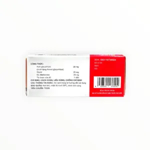 Thuốc Boganaz Acid Glycyrrhizic, Glycin, DL-Methionine điều trị viêm gan mãn tính (Hộp 3 vỉ x 10 viên) 8 Thuốc Boganaz Acid Glycyrrhizic, Glycin, DL-Methionine điều trị viêm gan mãn tính (Hộp 3 vỉ x 10 viên) - hộp 2