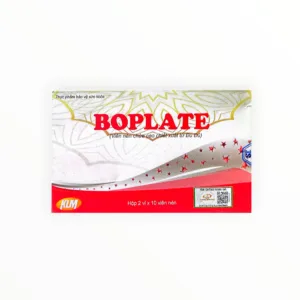 Viên nén Boplate cao chiết xuất Đu đủ 1100mg hỗ trợ tăng cường tái tạo tiểu cầu (Hộp 2 vỉ x 10 viên) - hộp 1