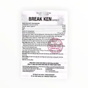 Break Ken D3+K2 Sanct Bernhard - hộp 4