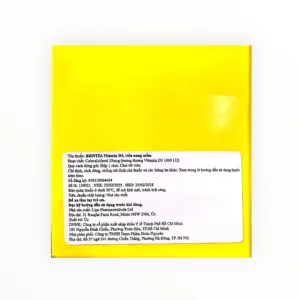 Brivita Vitamin D3 - hộp 4