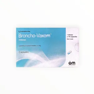 Thuốc Broncho-Vaxom Children 3,5mg dự phòng và điều trị nhiễm khuẩn hô hấp tái diễn ở trẻ em (Hộp 1 vỉ x 10 viên nang cứng) - hộp 1