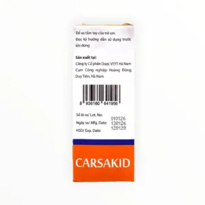 Siro Carsakid Carbocistein, Promethazin trị ho khan gây khó chịu, đặc biệt về đêm (Hộp 1 chai 60ml) 7 carsakid 3 1