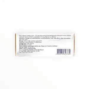 Carsil 90mg - Hộp 30 viên nang cứng bổ gan Kế sữa - hộp 2