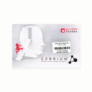Viên nang cứng Cebrium 68mg Neuropeptide hỗ trợ tăng khả năng tập trung, cải thiện trí nhớ (Hộp 3 vỉ x 10 viên) - hộp 1