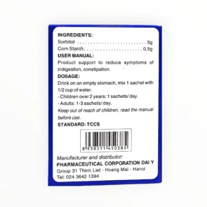 Cốm nhuận tràng Sorbitol Đại Y - hộp 2