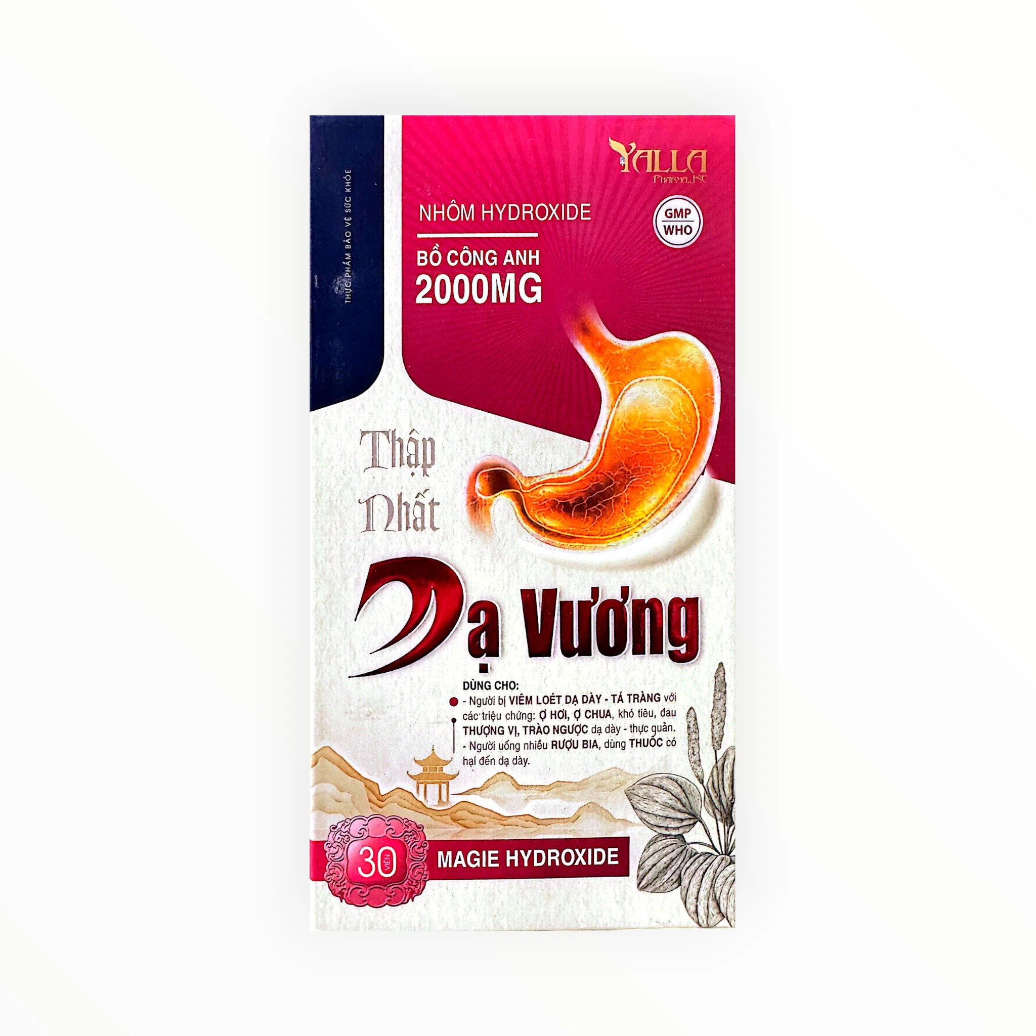 Viên nang Thập Nhất Dạ Vương giảm acid dịch vị, bảo vệ niêm mạc dạ dày (Hộp 30 viên) 1 Thập Nhất Dạ Vương - hộp 1