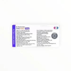 Thuốc Dayvigo 5mg Lemborexant điều trị mất ngủ ở người lớn (Hộp 3 vỉ x 10 viên) - hộp 2