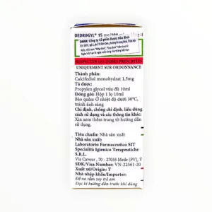Dedrogyl 15mg/100ml - hộp 2