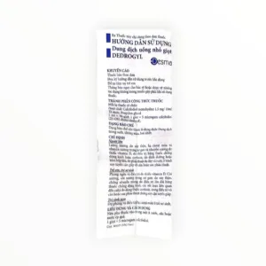 Dedrogyl 15mg/100ml - tờ hướng dẫn sử dụng 1