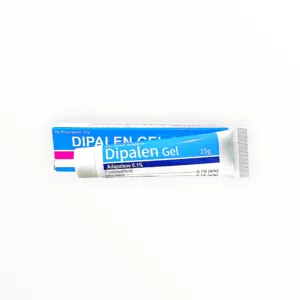 Gel bôi da Dipalen Adapalen 0,1% trị mụn trứng cá nhẹ đến trung bình ở mặt, ngực và lưng (Tuýp 15g) - tuýp 1