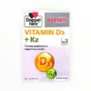 Viên uống Doppelherz System Vitamin D3 + K2 (D3 35mcg, K2 100mcg) hỗ trợ hấp thu canxi, xương khỏe mạnh (Hộp 30 viên) - hộp 1