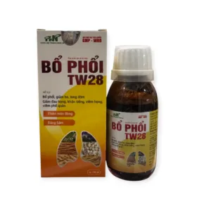 Hộp dung dịch uống Bổ Phổi TW28 Dragon Pharma