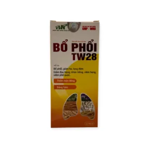Hộp dung dịch uống Bổ Phổi TW28 Dragon Pharma