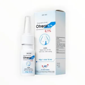 Hộp dung dịch xịt mũi Otrera 0,1% Xylometazoline