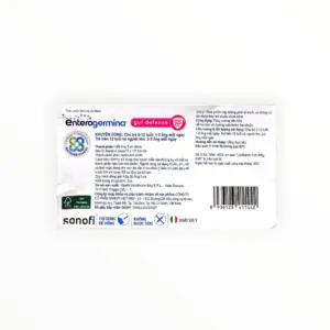 Hỗn dịch uống Enterogermina Gut Defense tăng cường tiêu hóa, bảo vệ đường ruột (Hộp 20 ống x 5ml) 5 Enterogermina Gut Defense - hộp 3