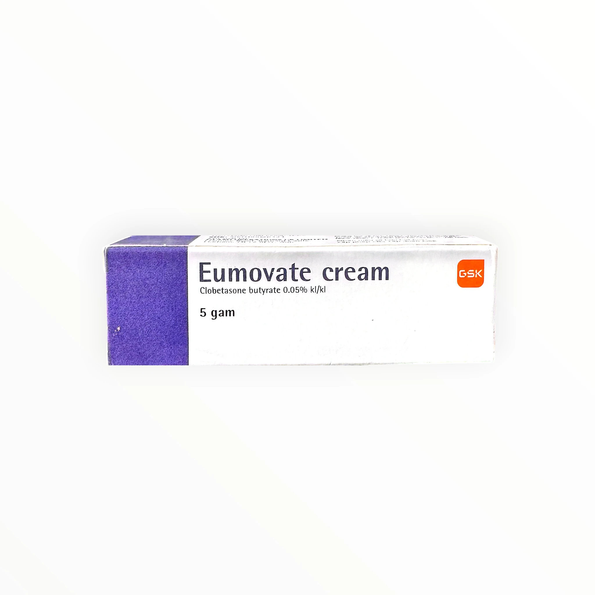 Kem bôi da Eumovate Clobetasone butyrat 0,05% giảm viêm, giảm ngứa, trị chàm, viêm da tiếp xúc, hăm da do tã lót (Tuýp 5g) 1 Kem bôi da Eumovate Clobetasone butyrat 0,05% giảm viêm, giảm ngứa, trị chàm, viêm da tiếp xúc, hăm da do tã lót (Tuýp 5g) - hộp 1
