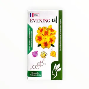 Viên nang mềm Evening Oil dầu hoa anh thảo 650mg, Collagen biển 130mg hỗ trợ làm đẹp da (Hộp 30 viên) - hộp 1