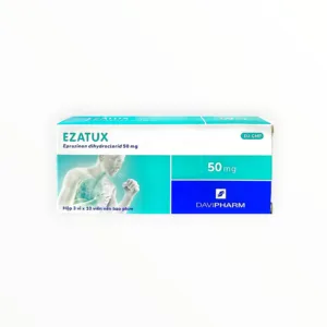 Thuốc Ezatux 50mg (Eprazinon dihydroclorid) long đờm, trị ho - Davipharm - hộp 1