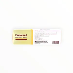 Thuốc Famomed 40mg Famotidin điều trị loét dạ dày tá tràng, trào ngược dạ dày thực quản (Hộp 10 vỉ x 10 viên) 5 Famomed - hộp 3
