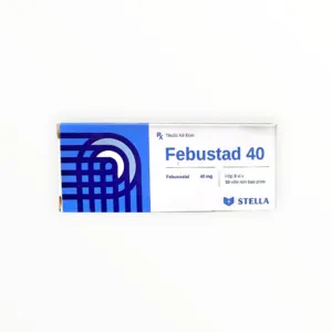 Thuốc Febustad 40 Febuxostat 40mg điều trị tăng acid uric mạn tính, bệnh gút (Hộp 3 vỉ x 10 viên) - hộp 1