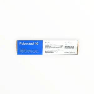 Thuốc Febustad 40 Febuxostat 40mg điều trị tăng acid uric mạn tính, bệnh gút (Hộp 3 vỉ x 10 viên) - hộp 3