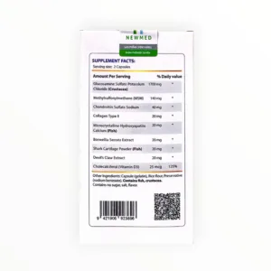 Viên nang cứng Foros UltraHealth hỗ trợ sụn khớp, giảm đau khớp, thoái hóa khớp (Hộp 60 viên) 5 Foros UltraHealth - hộp 3