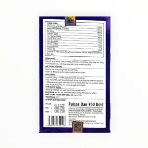 Fulcos Dan 750 Gold - hộp 3