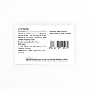 Thuốc Galanmer Mecobalamin 500mcg điều trị bệnh lý thần kinh ngoại biên, thiếu vitamin B12 (Hộp 10 vỉ x 10 viên) - hộp 2