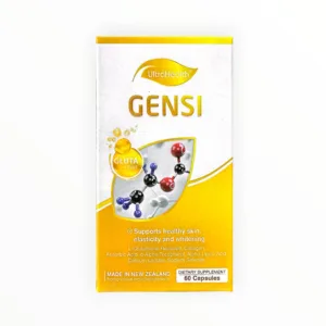 Nhà Thuốc Bách An - Chuỗi nhà thuốc uy tín Hà Nội 75 Viên nang cứng Gensi Ultra Health L-Glutathione 800mg, Collagen 320mg hỗ trợ làm đẹp da, chống oxy hóa (Hộp 60 viên) - hộp 1