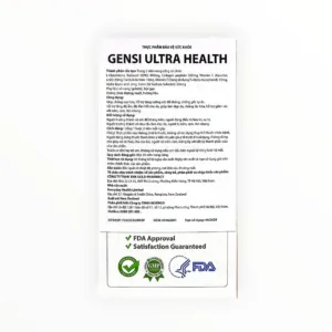 Viên nang cứng Gensi Ultra Health L-Glutathione 800mg, Collagen 320mg hỗ trợ làm đẹp da, chống oxy hóa (Hộp 60 viên) - hộp 2