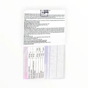 Viên nang cứng Glumex L-Glutathione 500mg, Silymarin, Alpha lipoic hỗ trợ giải độc gan, bảo vệ gan (Hộp 30 viên) - hộp 2