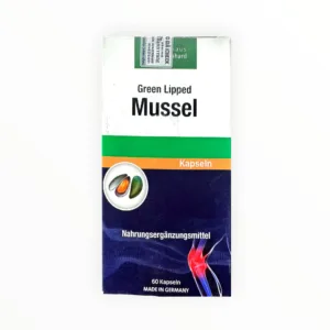Viên nang Green Lipped Mussel Sanct Bernhard vẹm xanh 450mg hỗ trợ giảm triệu chứng thoái hóa khớp (Hộp 60 viên) - hộp 1