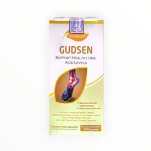 Viên nang cứng Gudsen Ultra Health Dây gắm, Cần tây, Kim ngân hỗ trợ cải thiện chỉ số acid uric (Hộp 30 viên) - hộp 1