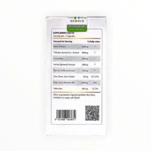 Viên nang cứng Hitman UltraHealth Maca 450mg, Bạch tật lê 400mg hỗ trợ tăng cường sinh lý nam giới (Hộp 60 viên) 4 Viên nang cứng Hitman UltraHealth Maca 450mg, Bạch tật lê 400mg hỗ trợ tăng cường sinh lý nam giới (Hộp 60 viên) - hộp 2