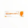 Gel bôi da Isotrin 0,05% Isotretinoin trị mụn trứng cá có và không có viêm từ nhẹ đến vừa (Tuýp 15g) - hộp 1