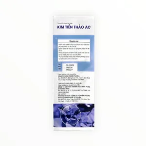 Viên nang cứng Kim Tiền Thảo AC 2400mg, Râu ngô, Râu mèo hỗ trợ lợi tiểu, giảm nguy cơ sỏi tiết niệu (Hộp 60 viên) - hộp 3