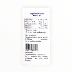 Viên uống Koke CKC Health Magie oxit 500mg, Vitamin B6, D3 hỗ trợ cải thiện tình trạng căng thẳng (Hộp 60 viên) 5 Viên uống Koke CKC Health Magie oxit 500mg, Vitamin B6, D3 hỗ trợ cải thiện tình trạng căng thẳng (Hộp 60 viên) - hộp 3