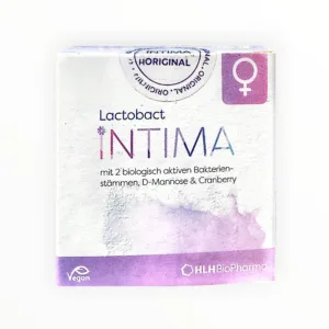 Viên nang Lactobact Intima chiết xuất nam việt quất 200mg, D-mannose 100mg cùng 2 lợi khuẩn cho nữ giới (Hộp 30 viên) - hộp 1