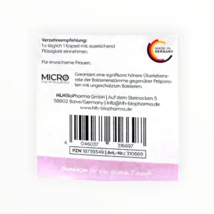 Viên nang Lactobact Intima chiết xuất nam việt quất 200mg, D-mannose 100mg cùng 2 lợi khuẩn cho nữ giới (Hộp 30 viên) - hộp 4