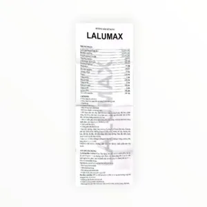 Cốm Lalumax bổ sung lợi khuẩn, cải thiện rối loạn tiêu hóa (Hộp 20 gói x 3g) 8 Lalumax - tờ hướng dẫn sử dụng 1
