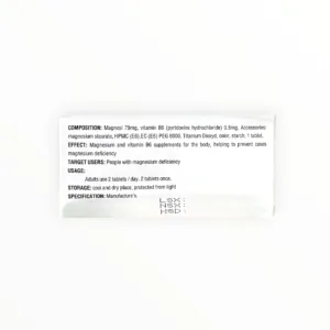 Magnesi B6 Đại Uy - hộp 3