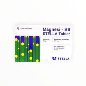 Magnesi-B6 Stella - Thuốc điều trị hạ Magnesium huyết 6 Magnesi-B6 Stella - Thuốc điều trị hạ Magnesium huyết - hộp 3