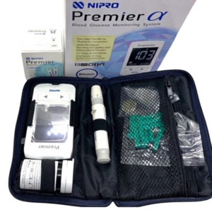 Hộp máy đo đường huyết Nipro Premier