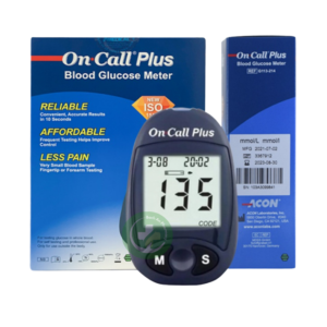 Hộp máy đo đường huyết On Call Plus