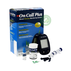 Hộp máy đo đường huyết On Call Plus
