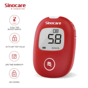 Máy đo đường huyết Sinocare Safe AQ Smart – Đo nhanh 5 giây, cần 0,6 µL máu 5 Máy đo đường huyết Safe AQ Smart Sinocare giá tiết kiệm - thiết bị 3