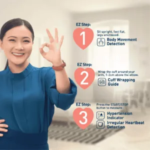 Máy đo huyết áp bắp tay Omron HEM-7180 EZ Lite - thiết bị 3