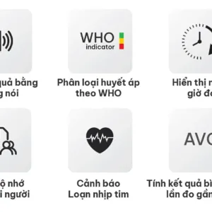 Máy đo huyết áp cổ tay Accorson BP201 nhỏ gọn, đo nhanh tại nhà - thiết bị 3