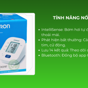 Hộp máy đo huyết áp Omron HEM-7142T2
